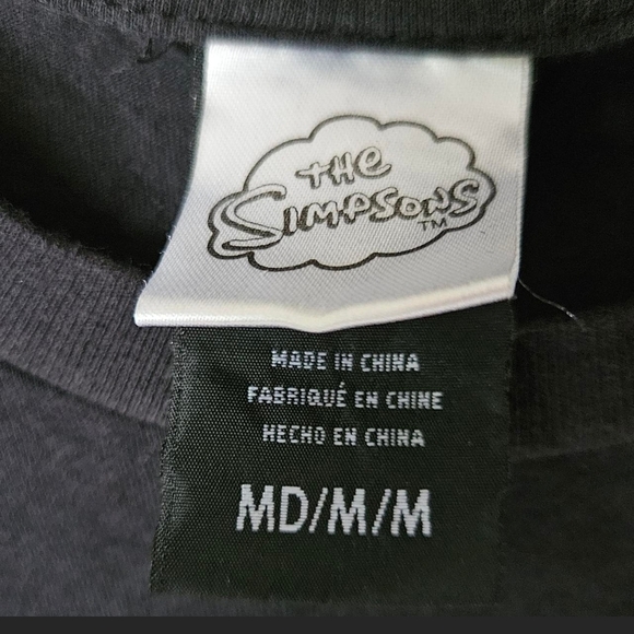 MAD Engine The Simpsons Charcoal Tee - Picture 4 of 7